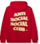 Buy Hoodie Merah Anti Social Social Club Stir Crazy