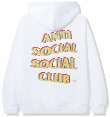Anti Social Social Club Stir Crazy Hoodie White Buy Anti Social Social Club Stir Crazy Hoodie White