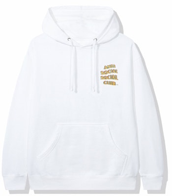 Anti Social Social Club Stir Crazy Hoodie White Order Anti Social Social Club Stir Crazy Hoodie White
