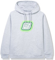 Anti Social Social Club Strawberry Slush Hoodie Grey Anti Social Social Club Strawberry Slush Hoodie Grey