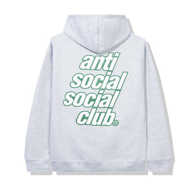Order Anti Social Social Club Strawberry Slush Hoodie Kelabu