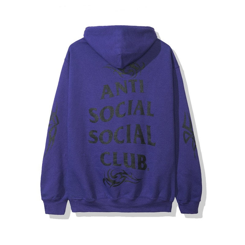 Buy Hoodie Anti Social Social Club Sunny Side (FW19) Ungu