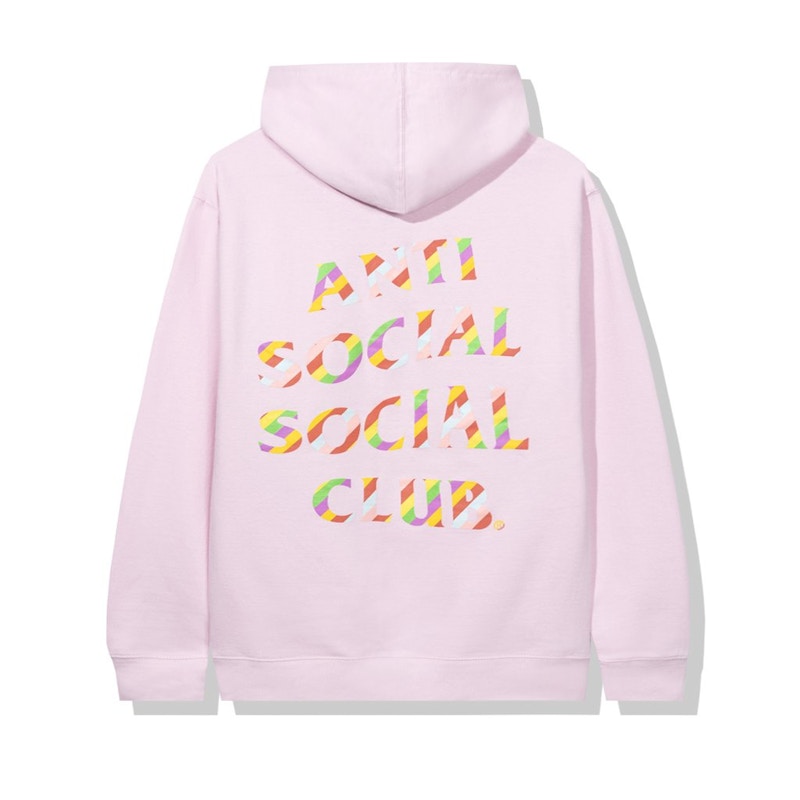 Anti Social Social Club Sweeter Then You Think Hoodie Pink