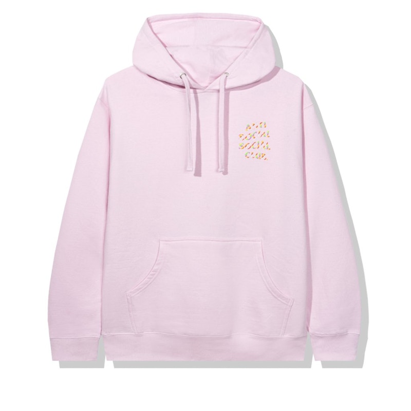 Order Sudadera con Capucha Rosa Anti Social Social Club Más Dulce de lo que Crees
