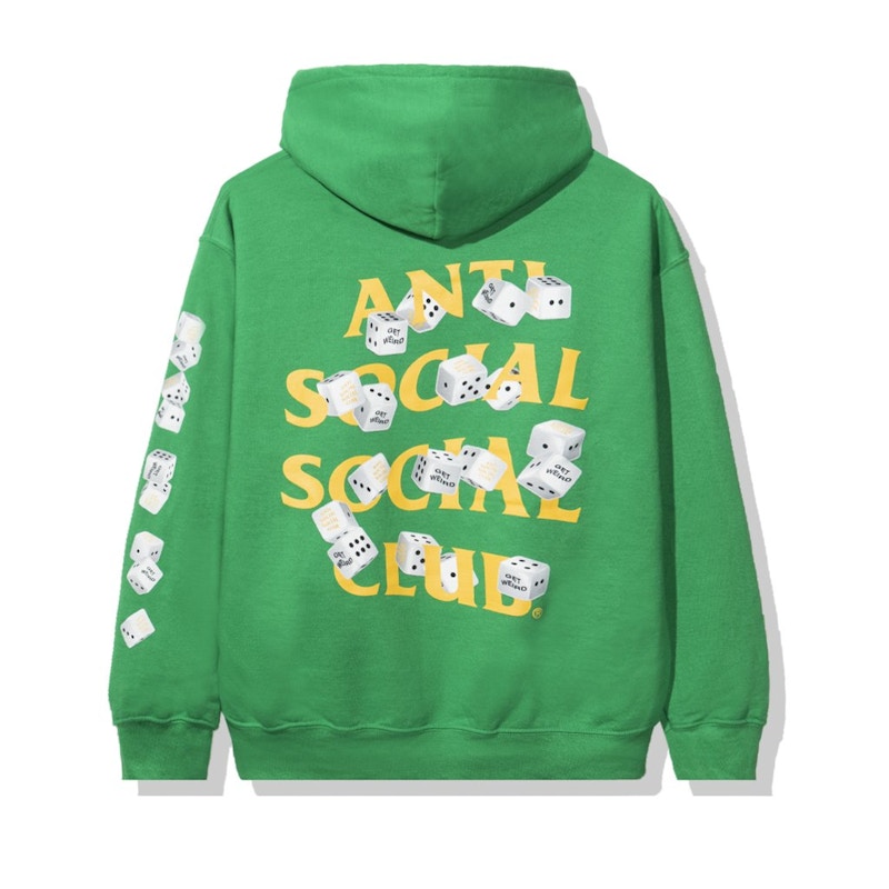 Buy Anti Social Social Club Take Me Home Hoodie Green