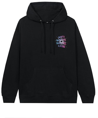 Anti Social Social Club Theories Hoodie Black Order Anti Social Social Club Theories Hoodie Black