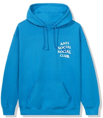 Anti Social Social Club Theories Hoodie Sapphire Order Anti Social Social Club Theories Hoodie Sapphire