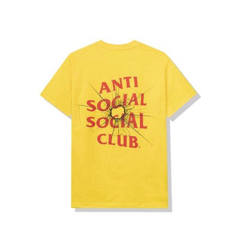 Anti Social Social Club Theories Tee 'Yellow'