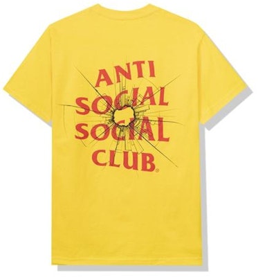 Anti Social Social Club Theories Tee 'Yellow' Buy Anti Social Social Club Theories Tee 'Yellow'