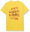 Buy Anti Social Social Club Theories Tee 'Yellow'