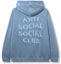 Buy アンチソーシャルソーシャルクラブ 難聴フーディ (青)
