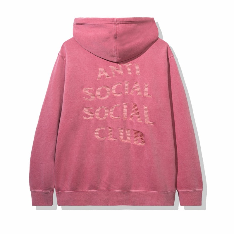 Buy Hoodie Merah Anti Social Social Club Tone Deaf