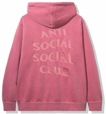 Hoodie Merah Anti Social Social Club Tone Deaf Buy Hoodie Merah Anti Social Social Club Tone Deaf