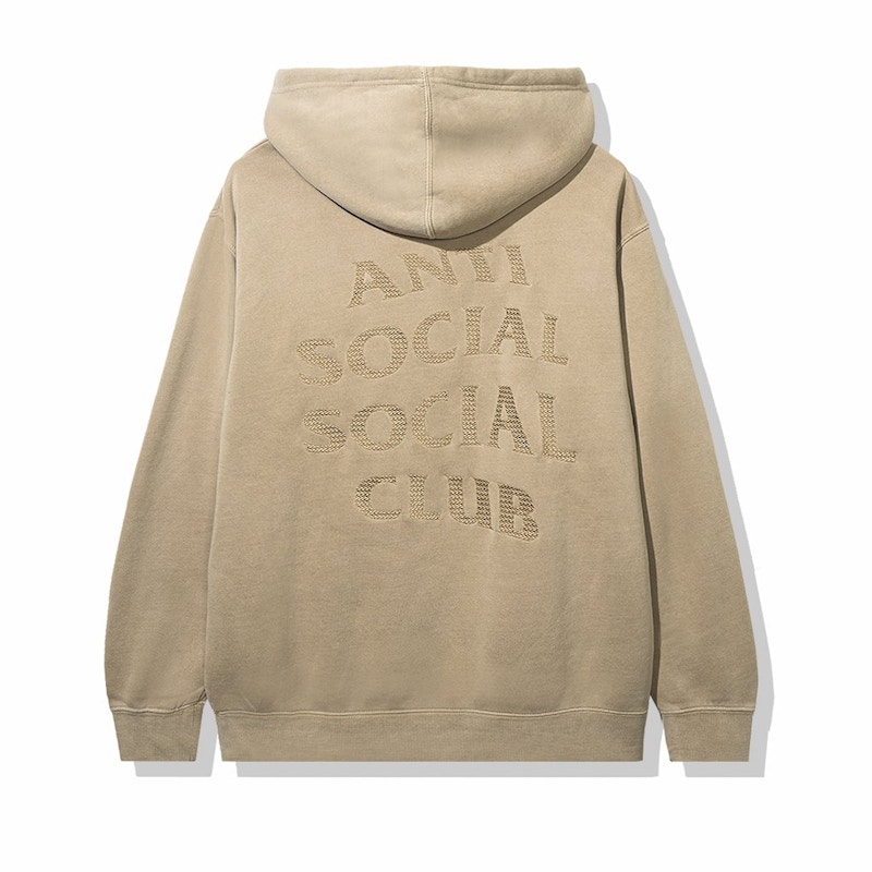 Anti Social Social Club Tone Deaf Hoodie Sand