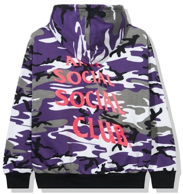 Anti Social Social Club True Colors Purple Hoodie Camo Buy Anti Social Social Club True Colors Purple Hoodie Camo