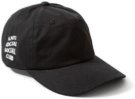 Anti Social Social Club WEIRD CAP Black Anti Social Social Club WEIRD CAP Black