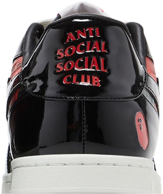 反社会俱乐部 x BAPE 黑色猿人头Ikon联名款球鞋 1K73191909-BLK Sizing 反社会俱乐部 x BAPE 黑色猿人头Ikon联名款球鞋 1K73191909-BLK