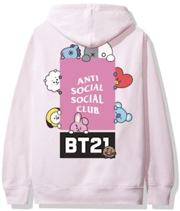 反社會社會俱樂部 x BT21 Madhouse 連帽衫 (FW19) 粉色 Buy 反社會社會俱樂部 x BT21 Madhouse 連帽衫 (FW19) 粉色