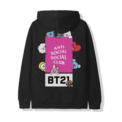 ASSC BT21 Madhouse Hoodie (FW19) Black