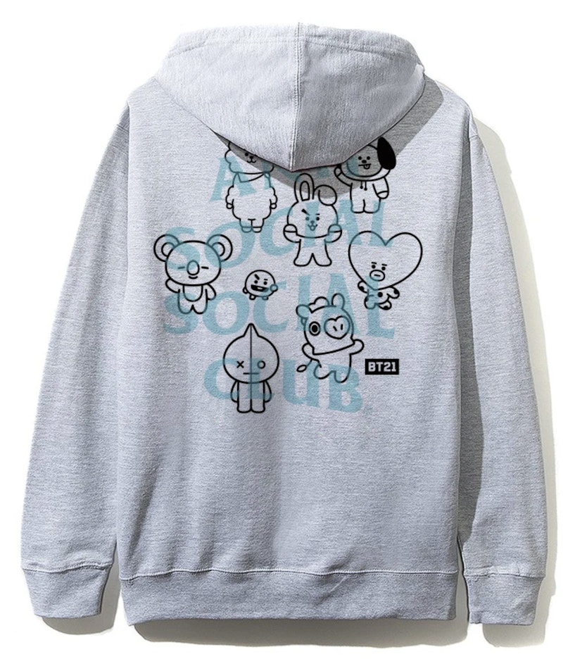 Buy Hoodie Abu Anti Social Social Club x BT21 Traceable (FW19)