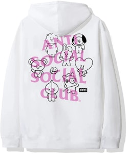 안티 소셜 소셜 클럽 x BT21 트레이서블 후디 (FW19) 화이트 Buy 안티 소셜 소셜 클럽 x BT21 트레이서블 후디 (FW19) 화이트