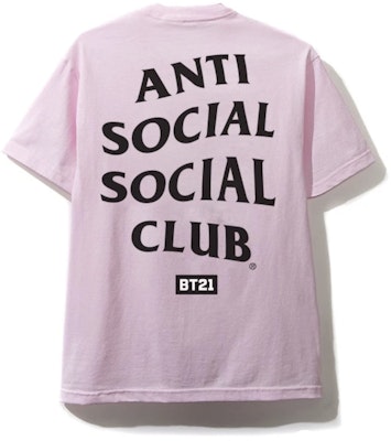 Anti Social Social Club x BT21 What You Need Tee (FW19) Pink Order Anti Social Social Club x BT21 What You Need Tee (FW19) Pink