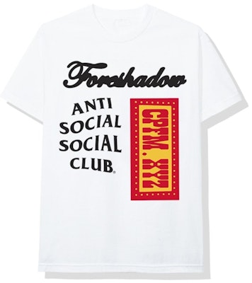 Anti Social Social Club x CPFM Tee White Buy Anti Social Social Club x CPFM Tee White