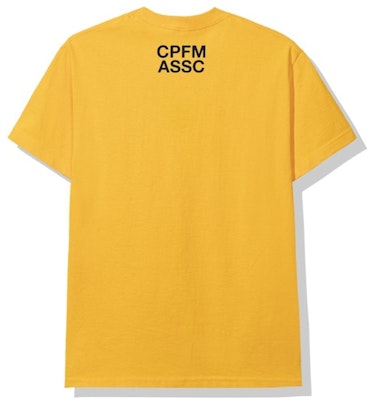 Anti Social Social Club x CPFM Tee Yellow Order Anti Social Social Club x CPFM Tee Yellow