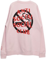 Anti Social Social Club x FR2 Crewneck Pink Anti Social Social Club x FR2 Crewneck Pink