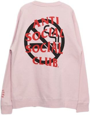 Anti Social Social Club x FR2 Crewneck Pink Buy Anti Social Social Club x FR2 Crewneck Pink