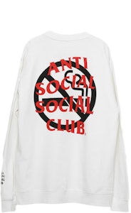 反社会俱乐部 x FR2 白色圆领衫 Buy 反社会俱乐部 x FR2 白色圆领衫