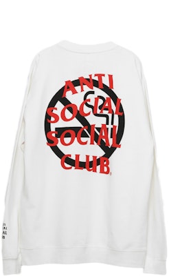 Anti Social Social Club x FR2 Crewneck White Buy Anti Social Social Club x FR2 Crewneck White
