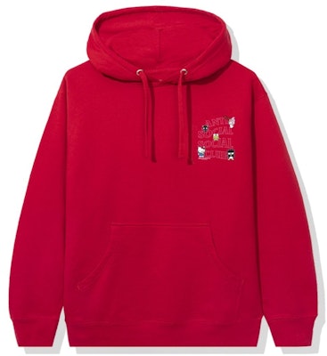 Anti Social Social Club x Hello Kitty and Friends Hoodie Red Order Anti Social Social Club x Hello Kitty and Friends Hoodie Red