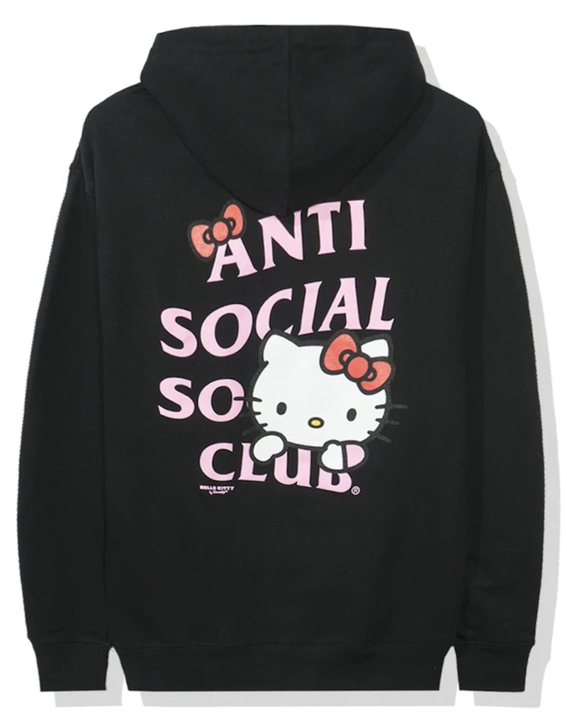Buy アンチソーシャルソーシャルクラブ×ハローキティ パーカー (FW19) 黒
