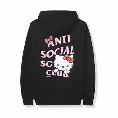 ASSC Hello Kitty Hoodie (FW19) Black