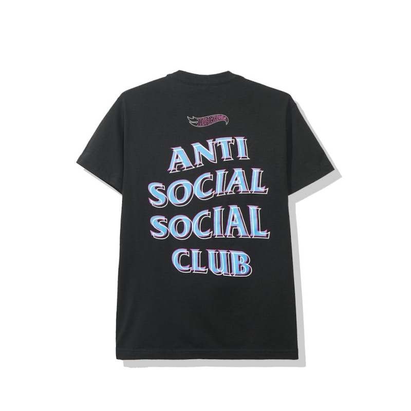Anti Social Social Club x Hot Wheels Tee (FW19) Black