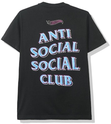 Anti Social Social Club x Hot Wheels Tee (FW19) Black Buy Anti Social Social Club x Hot Wheels Tee (FW19) Black