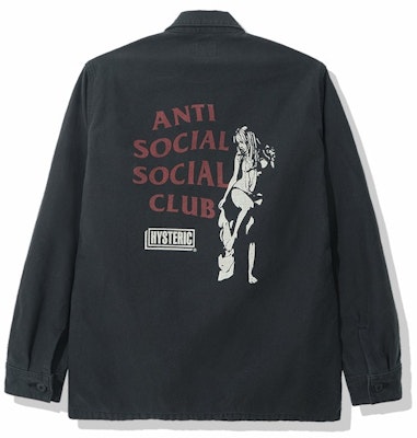 Anti Social Social Club x Hysteric Glamour BDU Black Buy Anti Social Social Club x Hysteric Glamour BDU Black