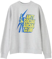 Anti Social Social Club x Hysteric Glamour Sweatshirt Heather Grey Anti Social Social Club x Hysteric Glamour Sweatshirt Heather Grey