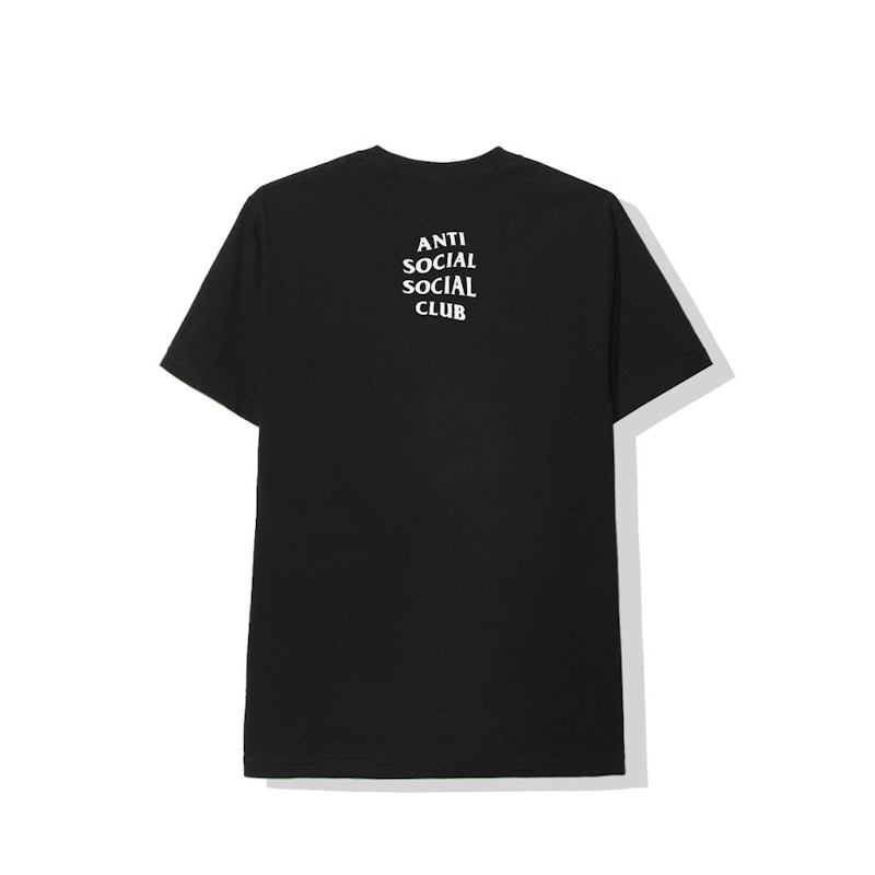 Anti Social Social Club x Hysteric Glamour Tee Black 圖 2