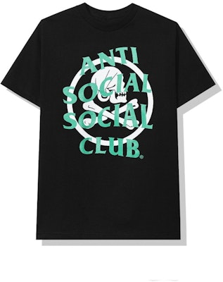 Anti Social Social Club x NEIGHBORHOOD Cambered Black Tee Black Buy Anti Social Social Club x NEIGHBORHOOD Cambered Black Tee Black