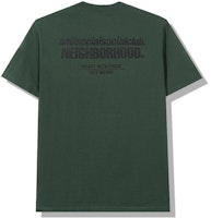 反社会俱乐部 x NEIGHBORHOOD 绿色弧形T恤 Order 反社会俱乐部 x NEIGHBORHOOD 绿色弧形T恤