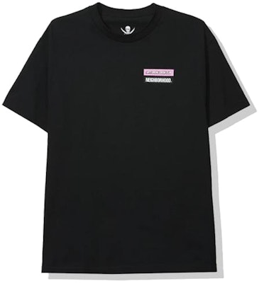 Anti Social Social Club x Neighborhood Stuck On You Tee Black Order Anti Social Social Club x Neighborhood Stuck On You Tee Black