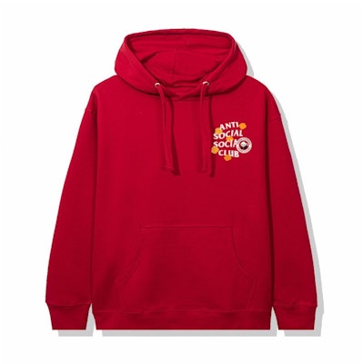 Anti Social Social Club x Panda Express Red Hoodie Red Order Anti Social Social Club x Panda Express Red Hoodie Red
