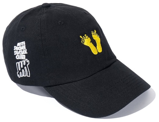Anti Social Social Club x UNDEFEATED Cap Black Buy Anti Social Social Club x UNDEFEATED Cap Black