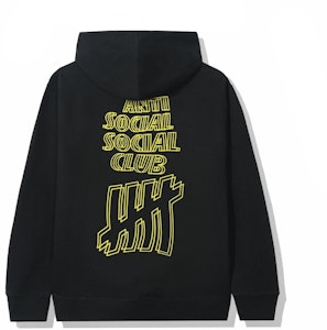 反社會社會俱樂部 x UNDEFEATED 黑色連帽衫 Buy 反社會社會俱樂部 x UNDEFEATED 黑色連帽衫
