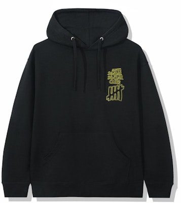 Anti Social Social Club x UNDEFEATED Hoodie Black Order Anti Social Social Club x UNDEFEATED Hoodie Black