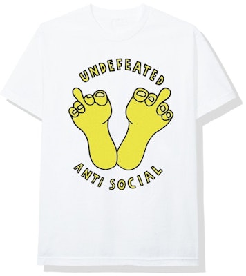 Anti Social Social Club x UNDEFEATED Tee White Order Anti Social Social Club x UNDEFEATED Tee White