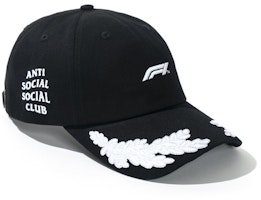Anti Social Social Club x UNDEFEATED X F1 Cap Black Anti Social Social Club x UNDEFEATED X F1 Cap Black