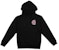 Anti Social Social Reebok Club Cancelled Hoodie Black (Pink X)